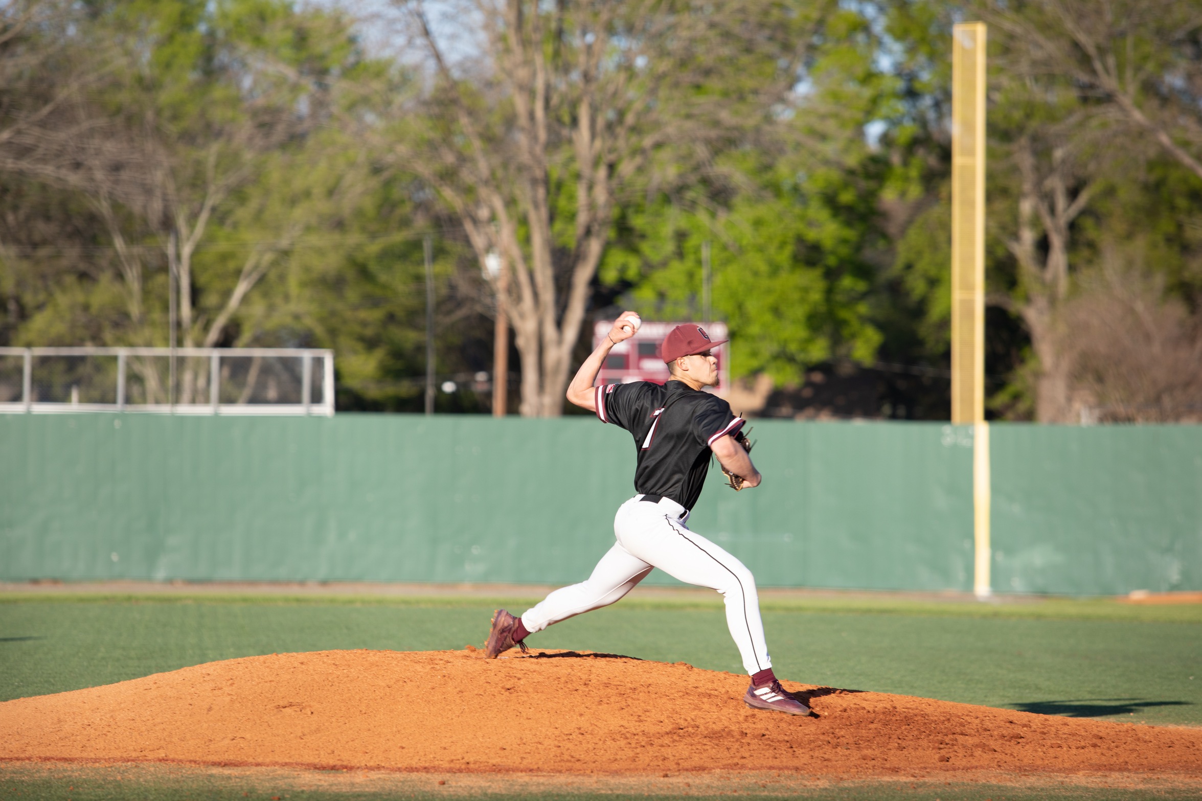 Junior LHP Tyler Herrera and the Diamond Gents finished the regular season with a DH split on Saturday at home against Trinity.