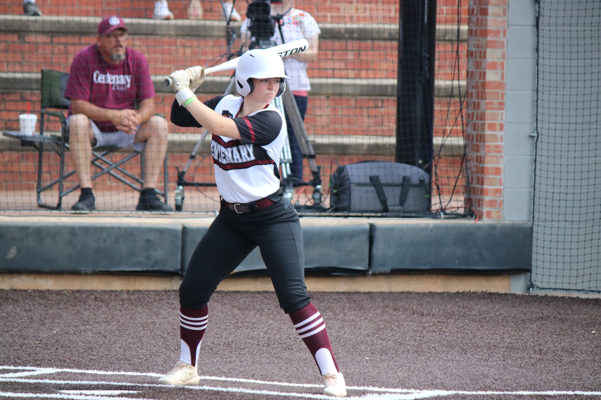Jaeden Thrasher and the Ladies fell 6-4 on Saturday at TLU.