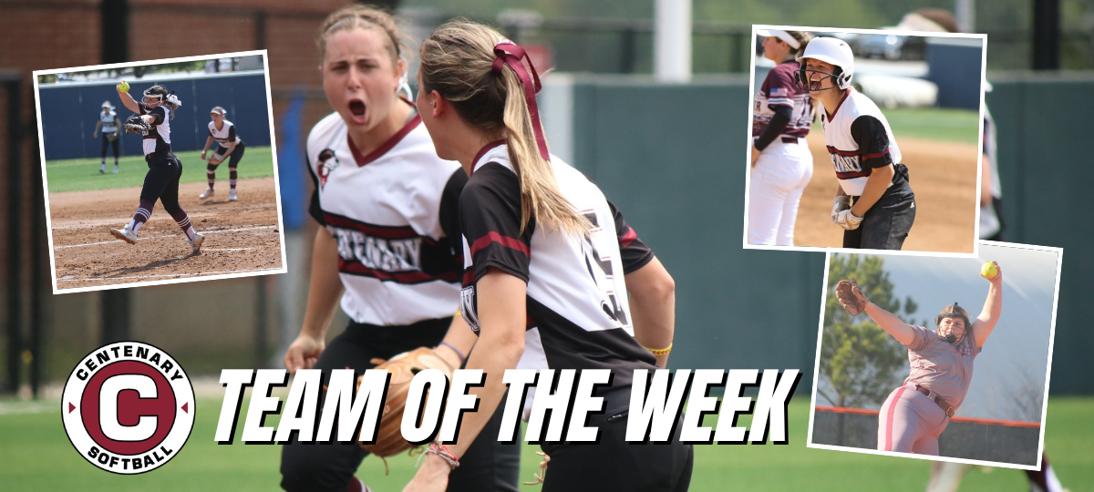 Softball Selected as "Team of the Week"