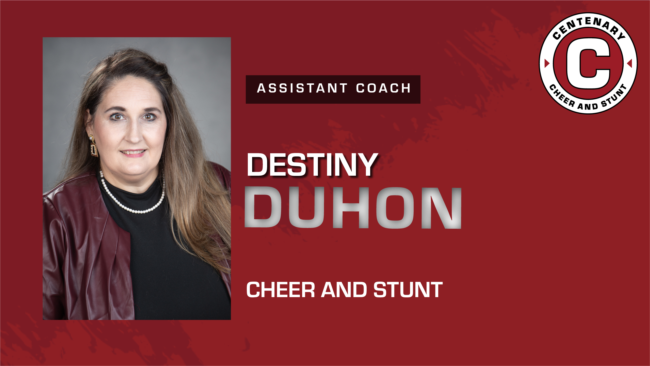 Destiny Duhon Named Assistant Coach For Cheer And STUNT Programs