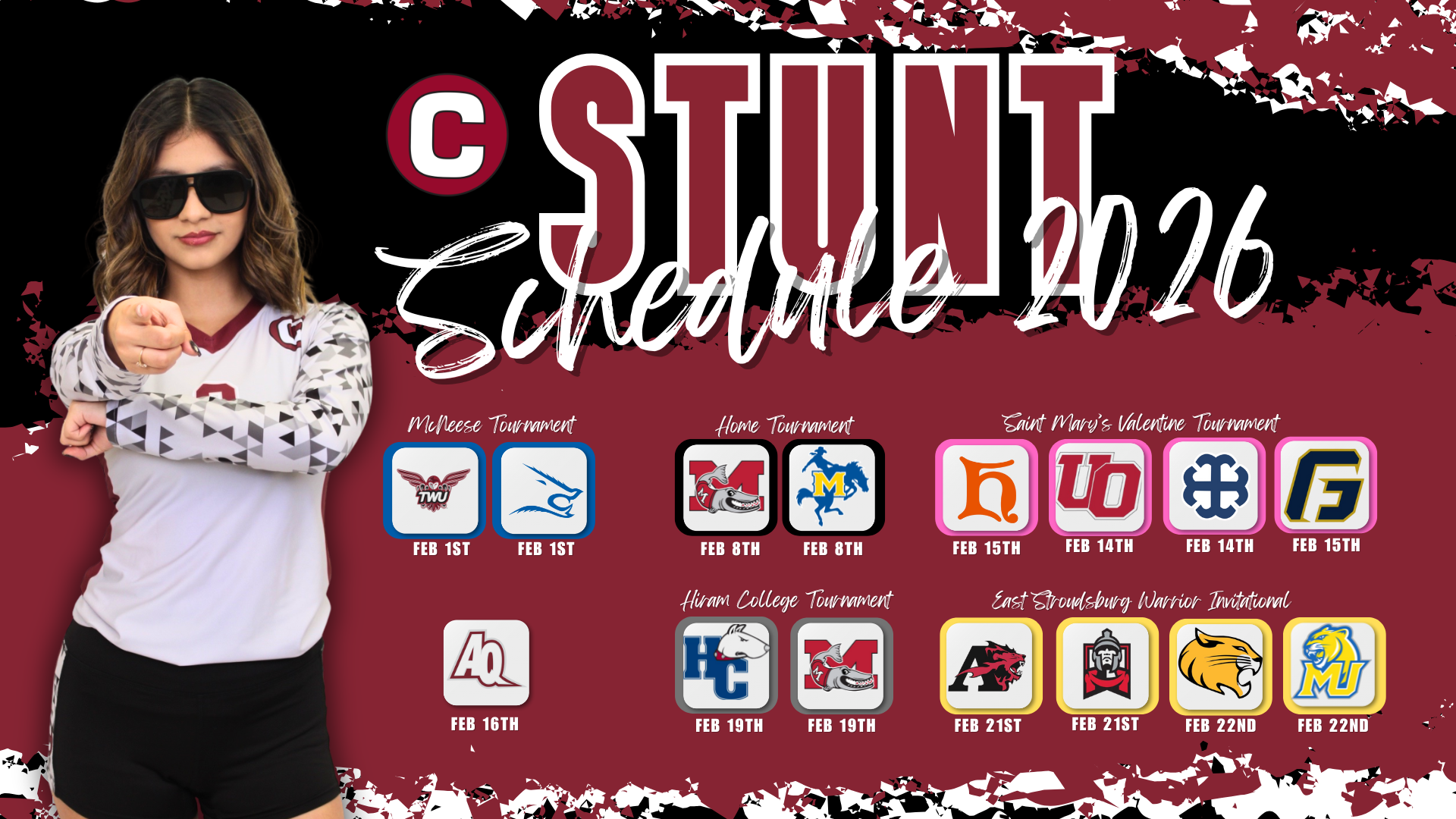 STUNT Releases 2026 Season Schedule