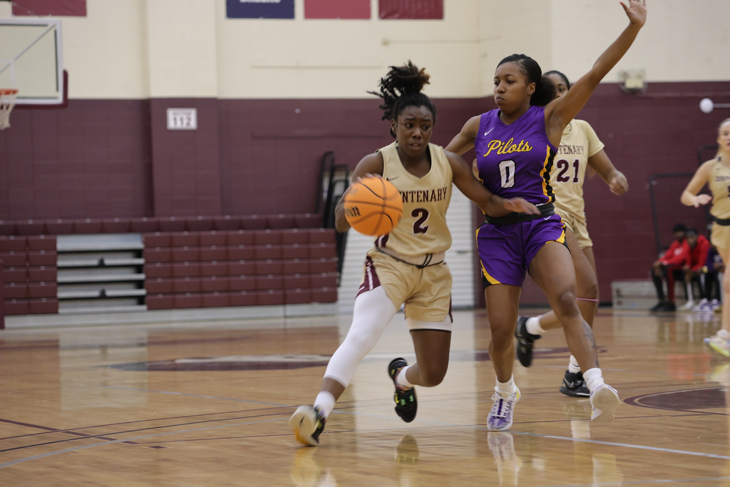 Sophomore G Amiyah Barrow and the Ladies are in search of a road win on Tuesday.