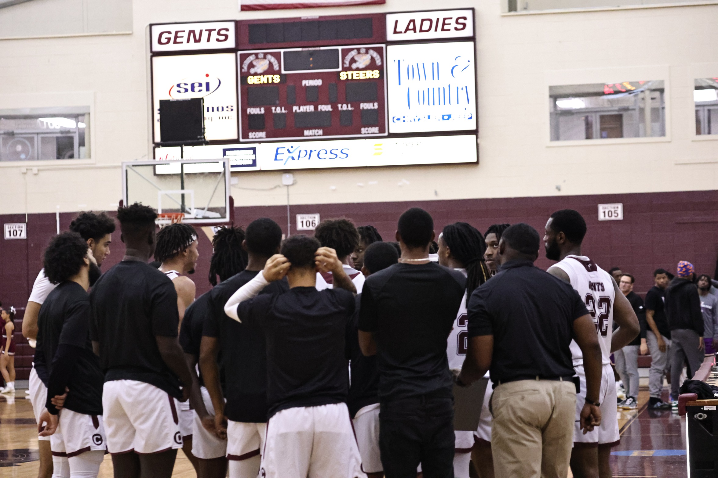 The Gents are now 5-0 on their home court this season.