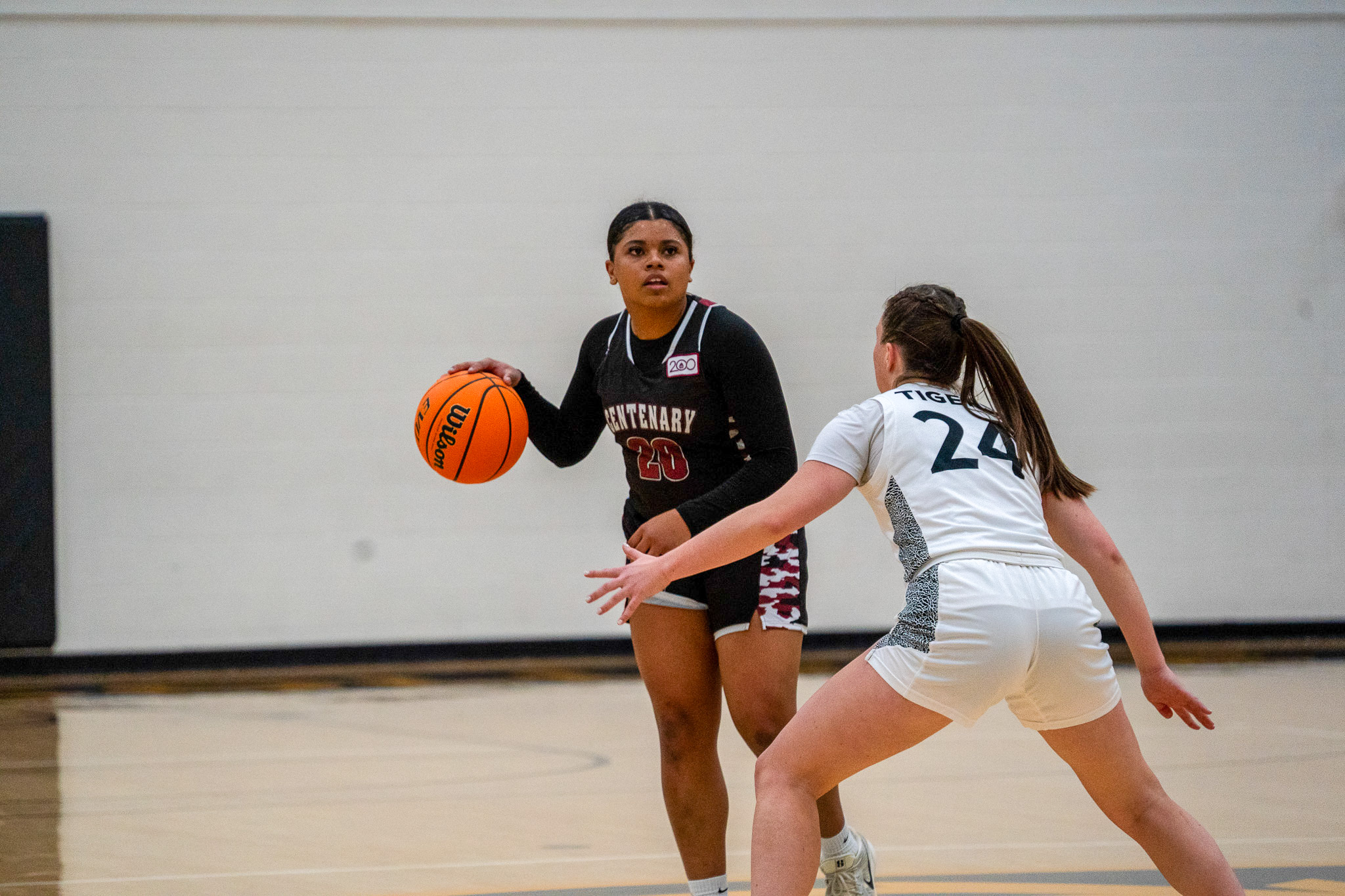 Freshman G Nevaeh Rivera is averaging 10.8 PPG this season for the Ladies.