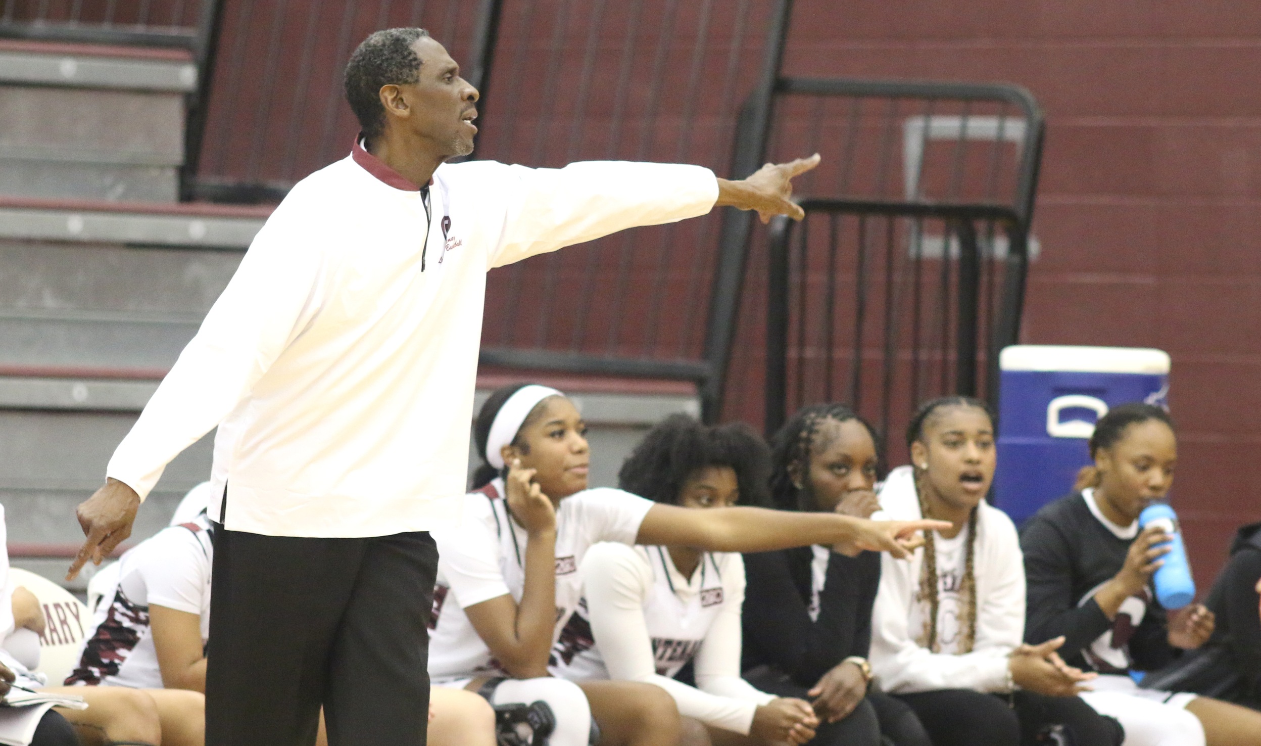 Head coach Rennie Bailey and the Ladies are back home this weekend in league play.

PHOTO: Roger Coley