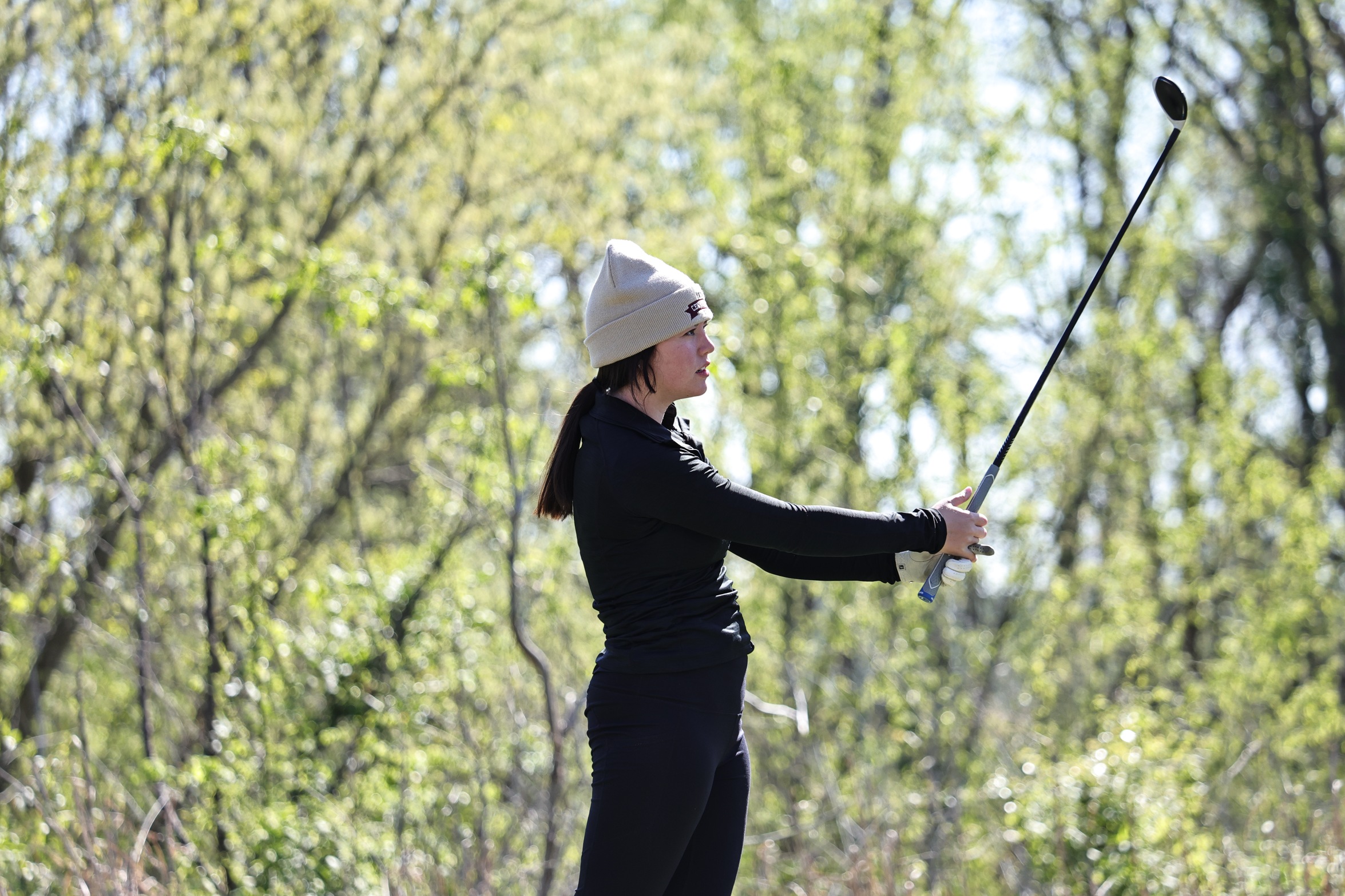 Sophomore Mya Thompson finished 36th in the Bash at the Bend on Tuesday.
