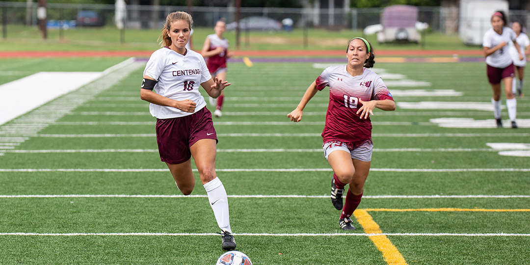Montes' Hat Trick Helps Ladies Soccer Erase Another 2-0 Deficit on Weekend