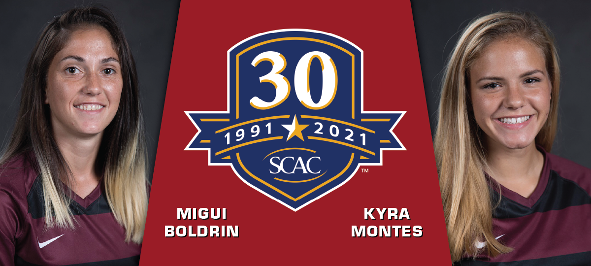 Former Ladies stars Boldrin and Montes Named to SCAC 30th Anniversary Women&rsquo;s Soccer Team