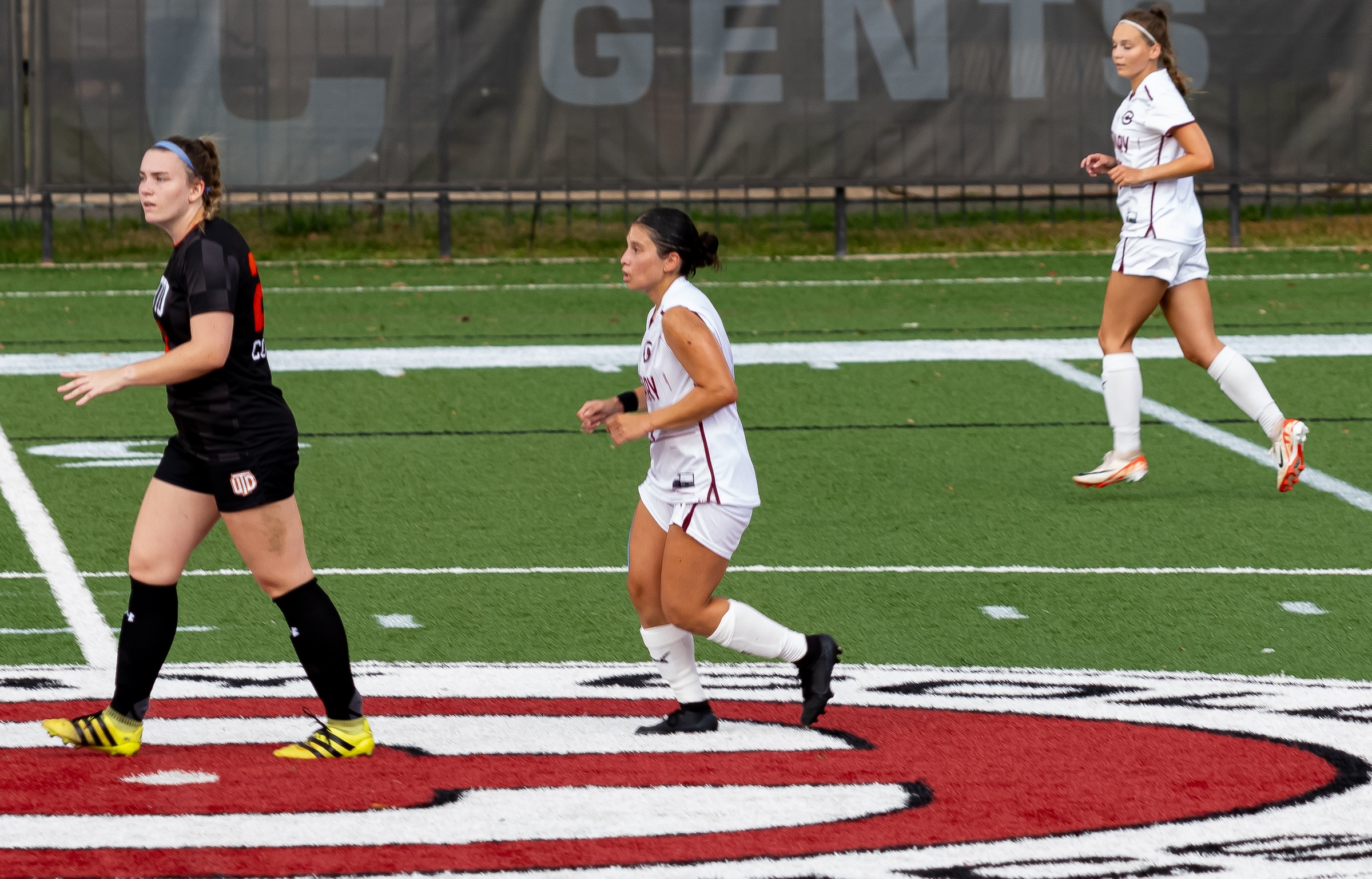 Senior F Daisy Acosta and the Ladies will face Howard Payne on Saturday.