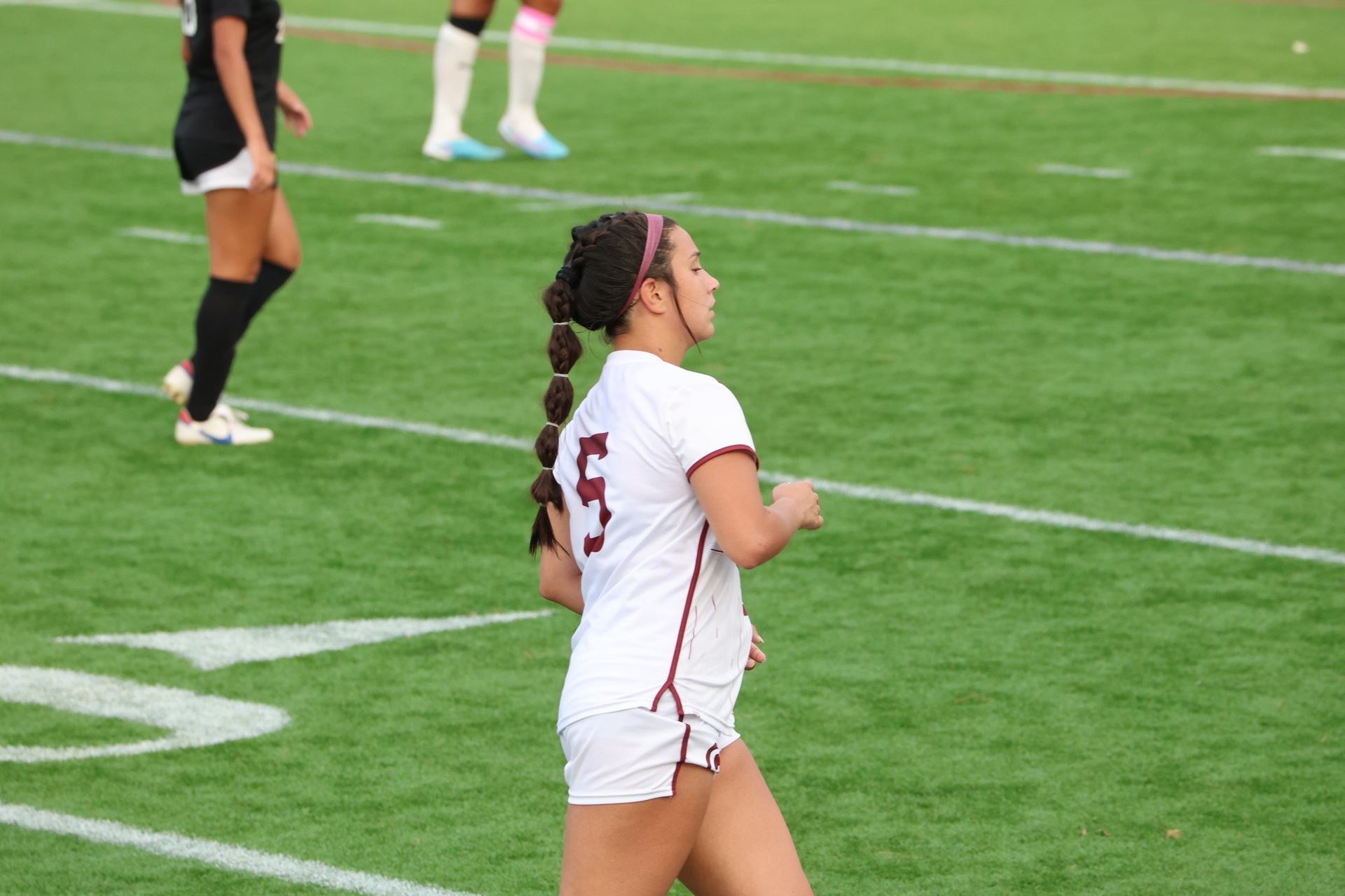Aubrey Burkhardt and the Ladies fell 4-0 to Howard Payne on Sunday in their home opener.