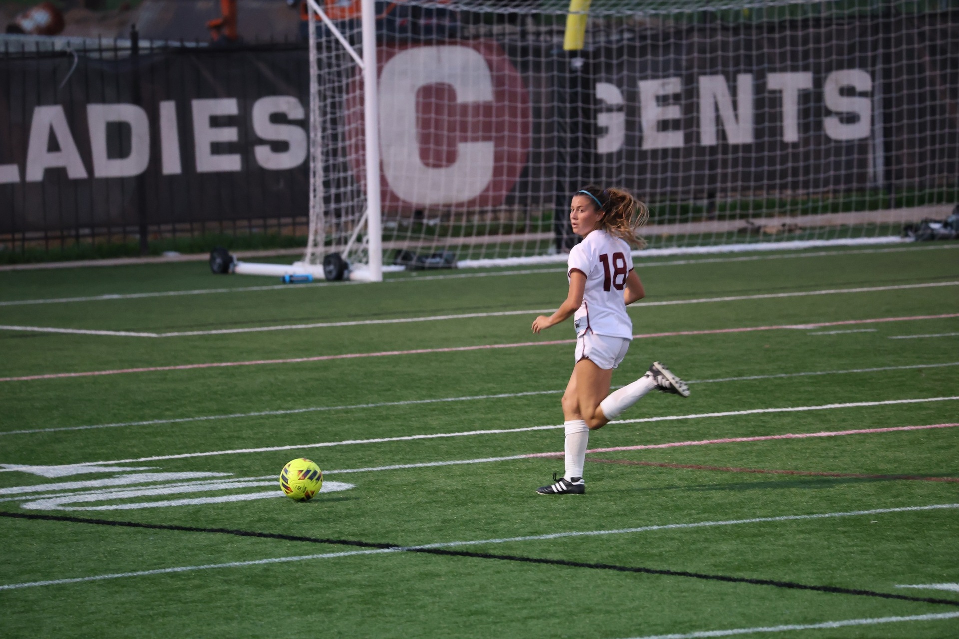 Senior Kylie Zeller and the Ladies fell at Belhaven by a score of 5-0 on Friday.