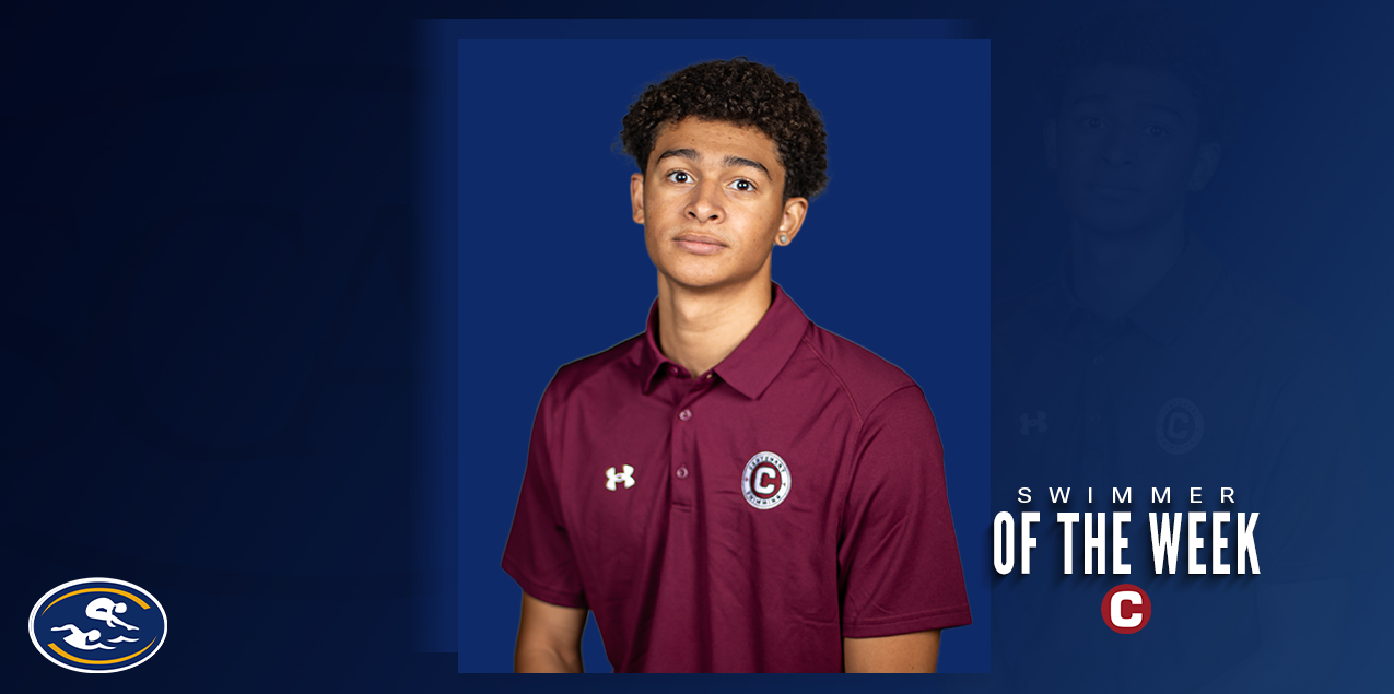 Nick Gordon Named SCAC Men's Swimmer Of The Week