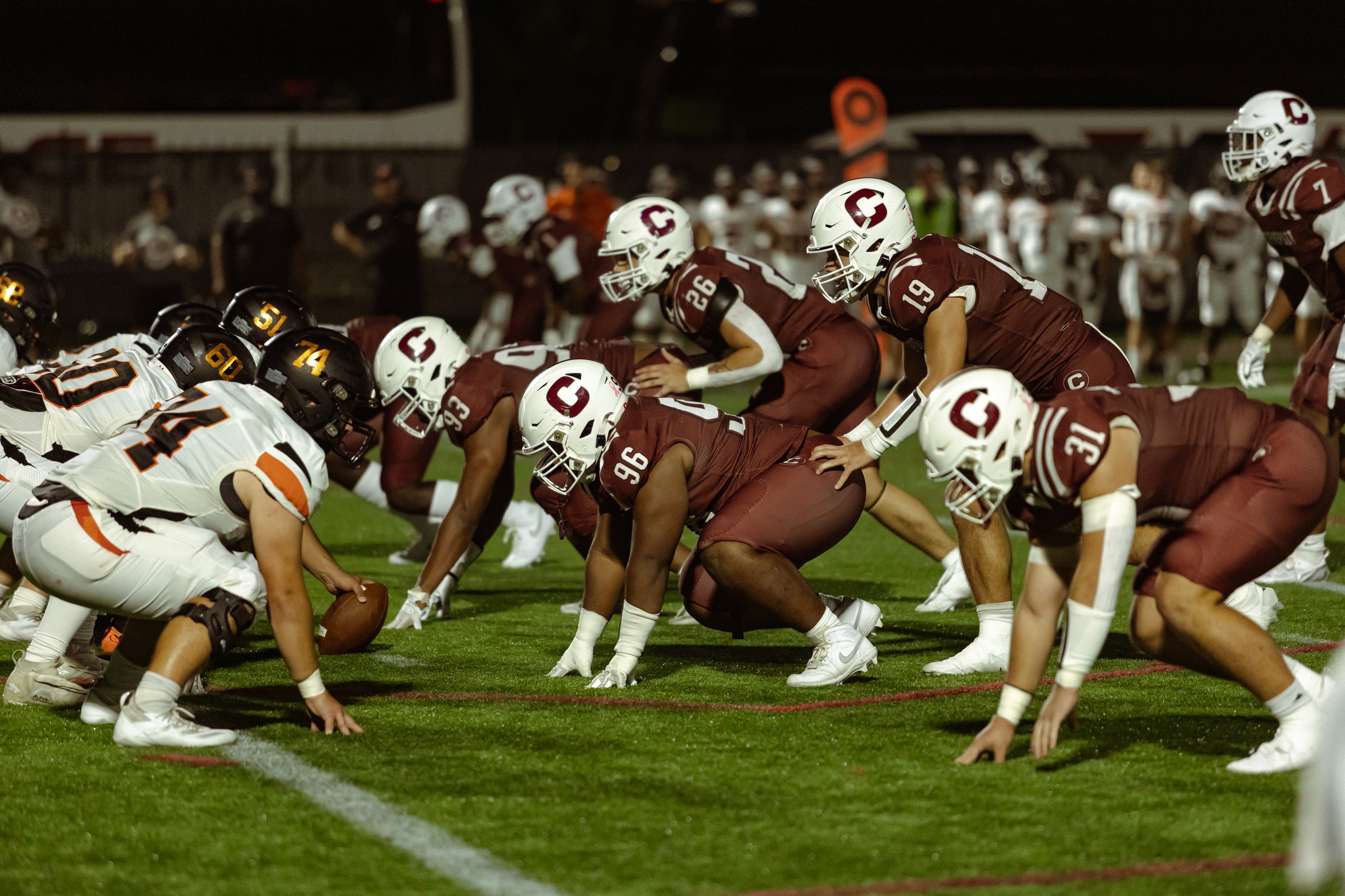 The Gents picked up a 41-21 Homecoming win on Saturday night over Austin College.

PHOTO: Isabell Gonzales