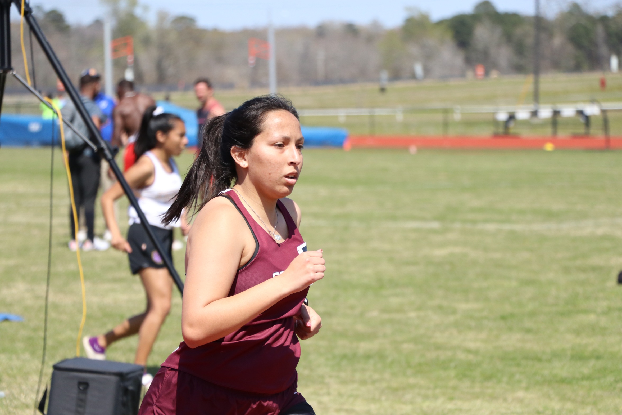 Senior Veronica Dougherty and the Ladies are set for their second meet of the season.
