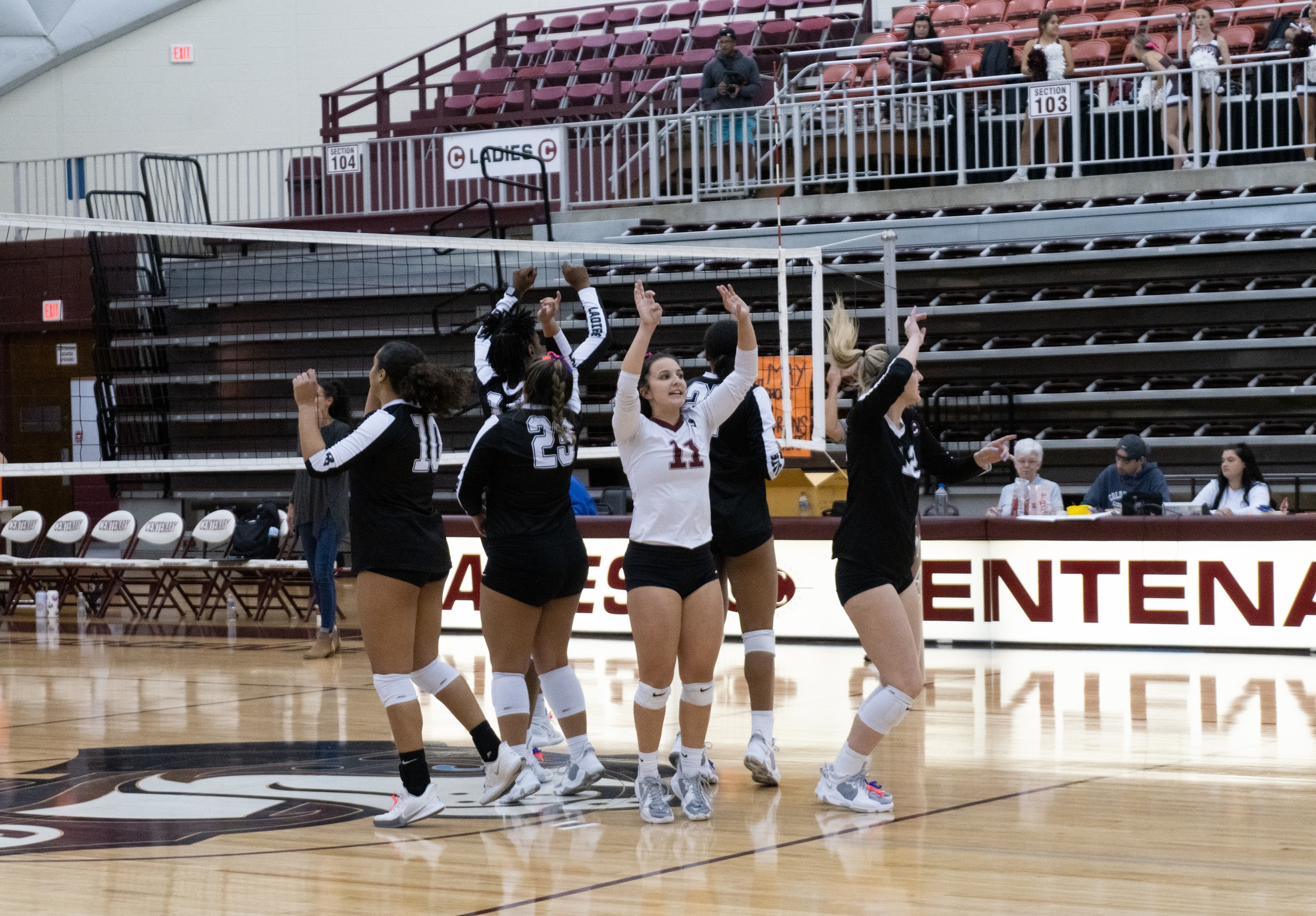 The Ladies are in Texas this weekend for their final three matches of the season.