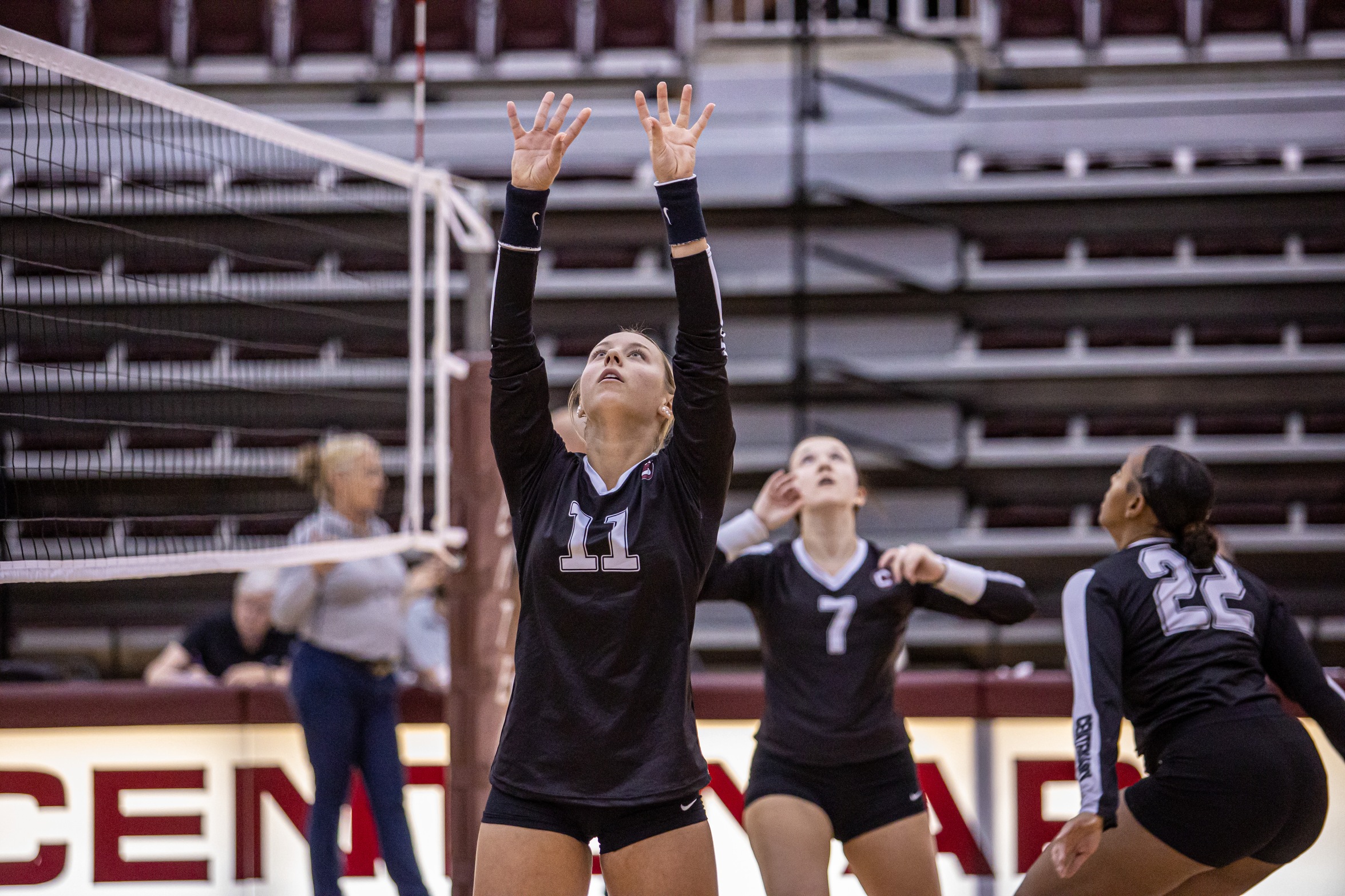 Sophomore DS/L Daly Nagot and the Ladies will play four SCAC matches in Sherman, Texas this weekend.

PHOTO: Isabell Gonzales, Centenary student photographer